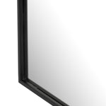 This Jacques Mirror - Gunmetal is shapely, beautiful, and your new favorite mirror to take one last look in before heading out for the day!   Overall Dimensions: 38.00"w x 2.25"d x 40.00"h