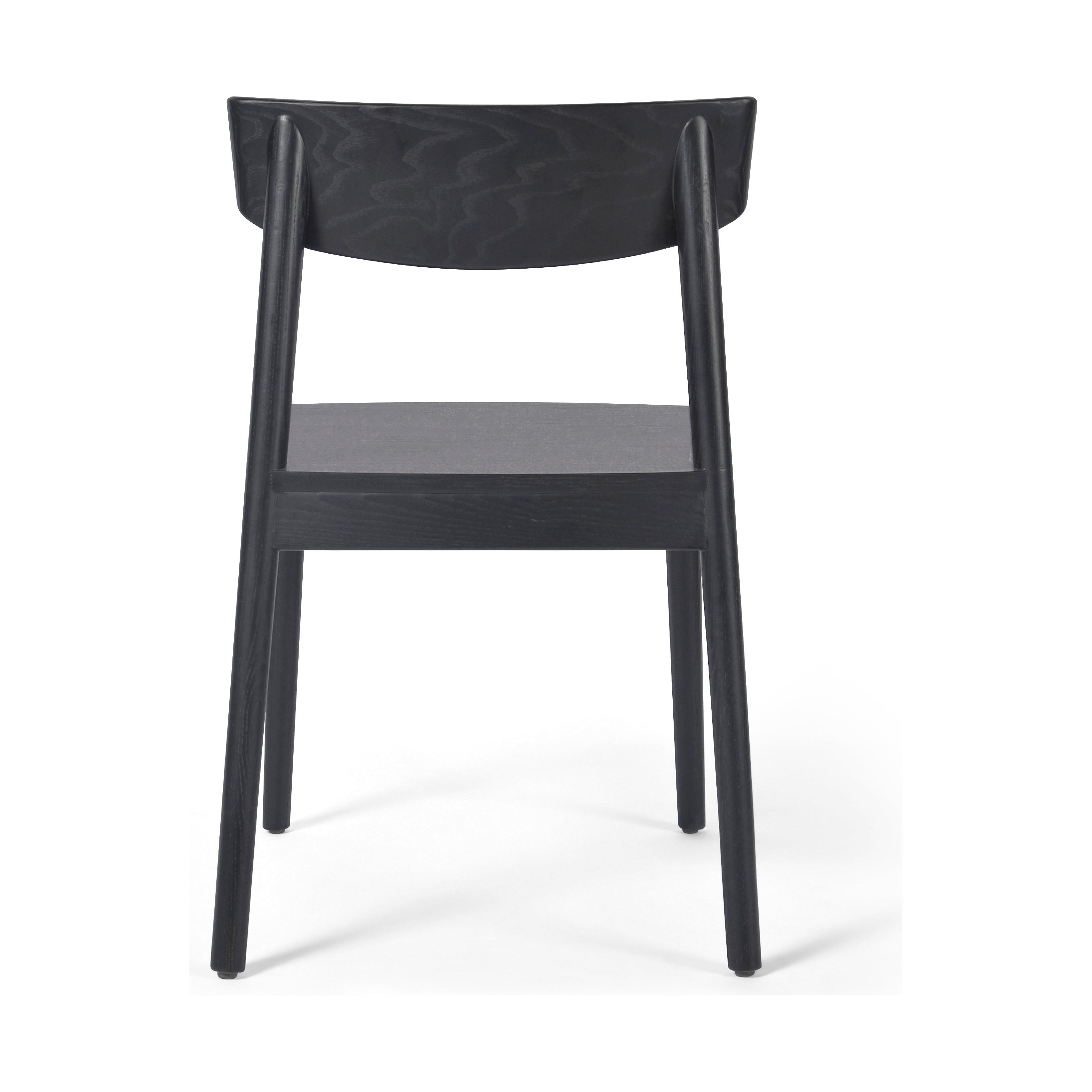 Featuring Maddie Dining Chair - Black by Four Hands at Amethyst Home. This Maddie Dining Chair - Black has a fresh take on the traditional schoolhouse seating. Made from solid ash, this is clean choice for any dining room or kitchen area. 
Overall Dimensions: 19"W x 20"L x 30.25"HColors: Black, Black VeneerMaterials: Solid Ash, Ash VeneerWeight: 13.45 .  Amethyst Home provides interior design, new home construction design consulting, vintage area rugs, and lighting in the Newport Beach metro area.