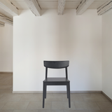 Featuring Maddie Dining Chair - Black by Four Hands at Amethyst Home. This Maddie Dining Chair - Black has a fresh take on the traditional schoolhouse seating. Made from solid ash, this is clean choice for any dining room or kitchen area. 
Overall Dimensions: 19"W x 20"L x 30.25"HColors: Black, Black VeneerMaterials: Solid Ash, Ash VeneerWeight: 13.45 lbVo.  Amethyst Home provides interior design, new home construction design consulting, vintage area rugs, and lighting in the Park City metro area.