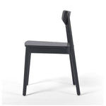 Featuring Maddie Dining Chair - Black by Four Hands at Amethyst Home. This Maddie Dining Chair - Black has a fresh take on the traditional schoolhouse seating. Made from solid ash, this is clean choice for any dining room or kitchen area. 
Overall Dimensions: 19"W x 20"L x 30.25"HColors: Black, Black VeneerMaterials: Solid Ash, Ash VeneerWeight: 13.45 lbVolume.  Amethyst Home provides interior design, new home construction design consulting, vintage area rugs, and lighting in the Miami metro area.