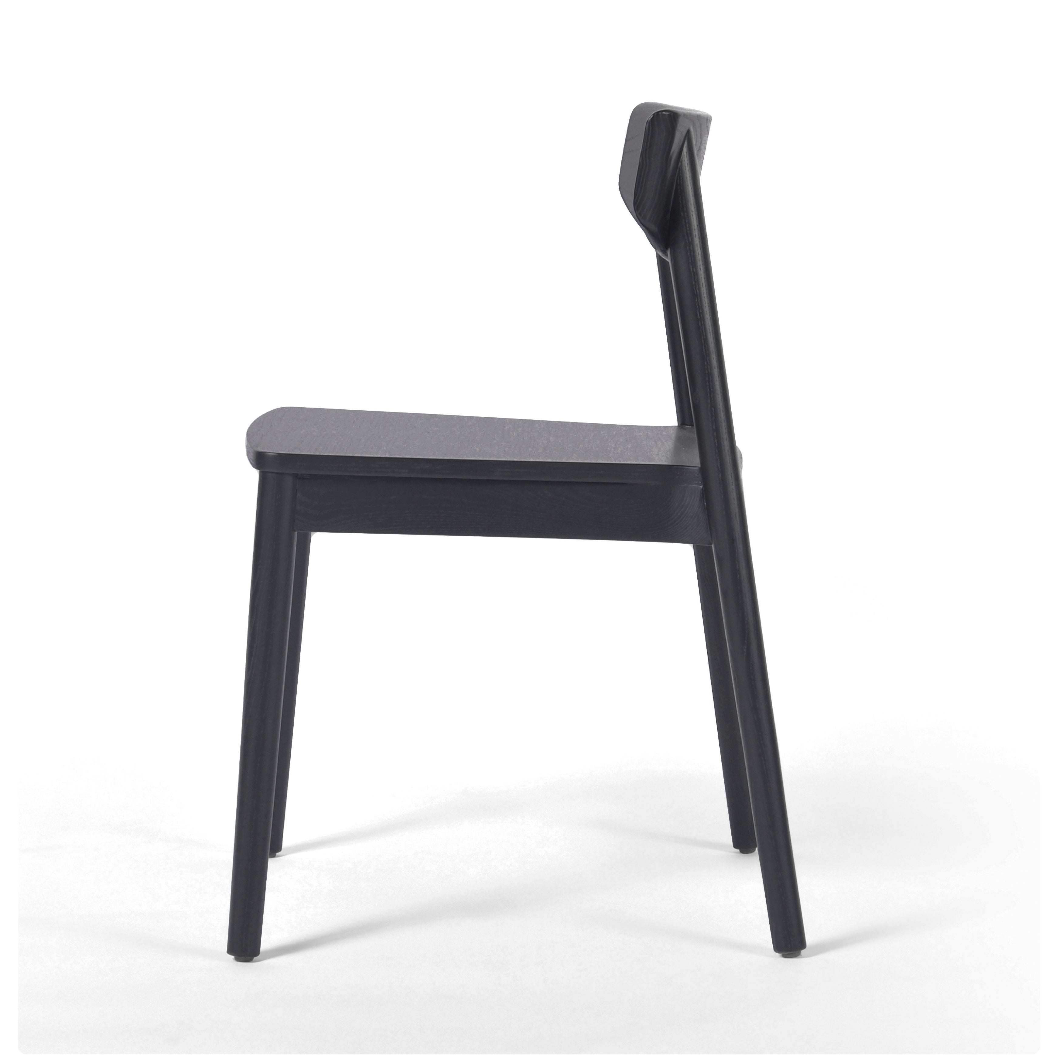 Featuring Maddie Dining Chair - Black by Four Hands at Amethyst Home. This Maddie Dining Chair - Black has a fresh take on the traditional schoolhouse seating. Made from solid ash, this is clean choice for any dining room or kitchen area. 
Overall Dimensions: 19"W x 20"L x 30.25"HColors: Black, Black VeneerMaterials: Solid Ash, Ash VeneerWeight: 13.45 lbVolume.  Amethyst Home provides interior design, new home construction design consulting, vintage area rugs, and lighting in the Miami metro area.