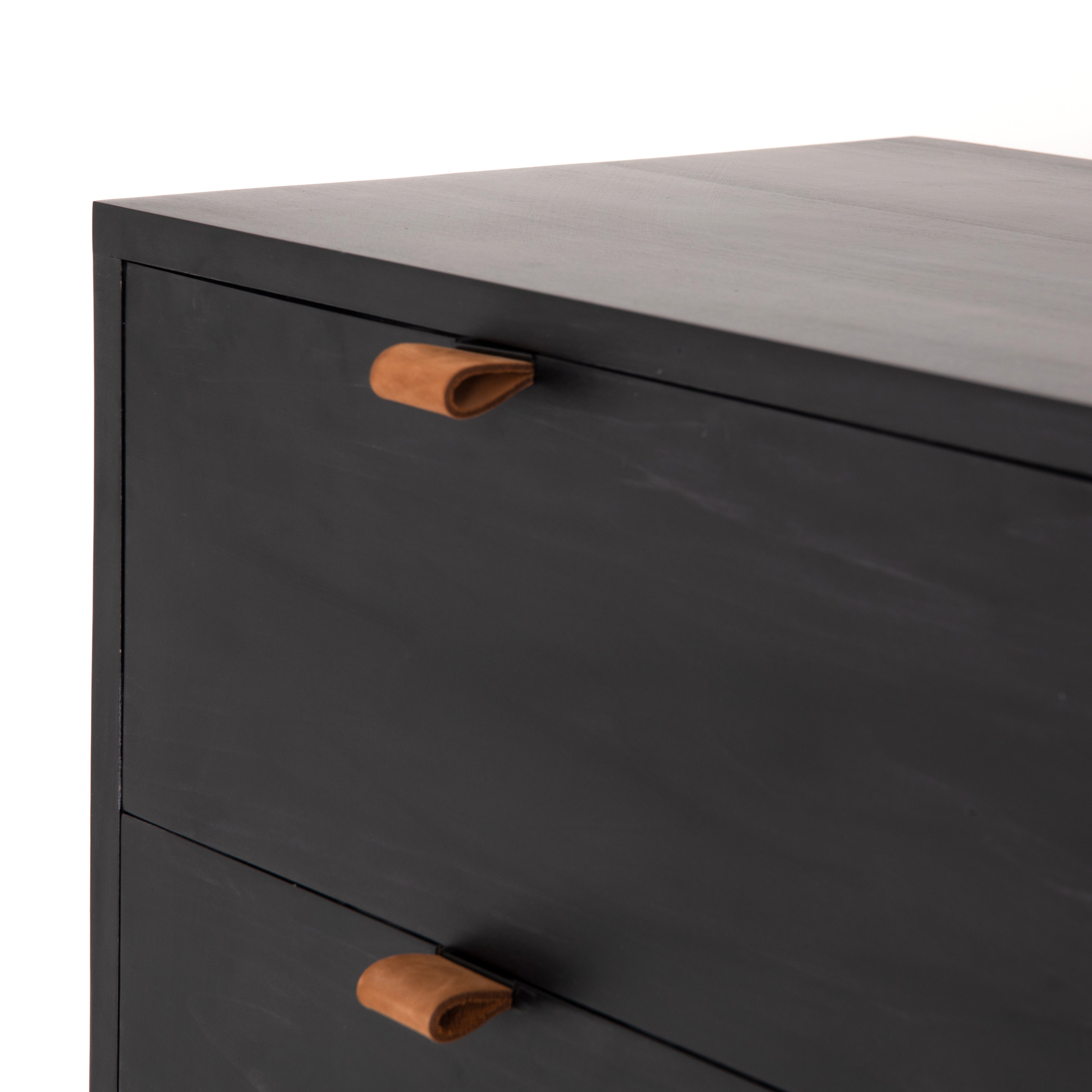Four Hands Trey 5 Drawer Dresser, Black Four Hands Trey 5 Drawer Dresser, Black