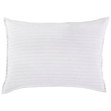 Blake Duvet Collection White/Ocean - Amethyst Home
