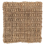 This hand-spun jute Naturals Lucia Achelle Area Rug by Jaipur Living, or NAL03, offers a neutral foundation to transitional homes. Perfect for textile layering and coastal appeal, this texture-rich natural layer lends an eco-friendly accent in a warm-toned taupe hue.