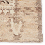 Featuring Repose Solna Hand-Knotted Rug by Jaipur Living at Amethyst Home. The inviting and traditionally inspired Repose collection marries stunning artisan craftsmanship and the beauty of natural, undyed wool. The Sherpa-like, hand-knotted construction of the Solna area rug boasts a plush texture underfoot and is perfect for adding warmth and coziness to.  Amethyst Home provides interior design, new home construction design consulting, vintage area rugs, and lighting in the Nashville metro area.