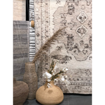 Featuring Repose Solna Hand-Knotted Rug by Jaipur Living at Amethyst Home. The inviting and traditionally inspired Repose collection marries stunning artisan craftsmanship and the beauty of natural, undyed wool. The Sherpa-like, hand-knotted construction of the Solna area rug boasts a plush texture underfoot and is perfect for adding warmth and coziness .  Amethyst Home provides interior design, new home construction design consulting, vintage area rugs, and lighting in the Kansas City metro area.