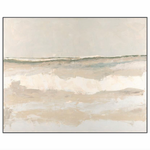 The Navarre Morning is a soft, muted dream. Hang above your console table or behind the sofa to create a peaceful, coastal feel.   Product Type: Giclee Finish: Hand Embellishment Texture Size: 50 x 40 without frame