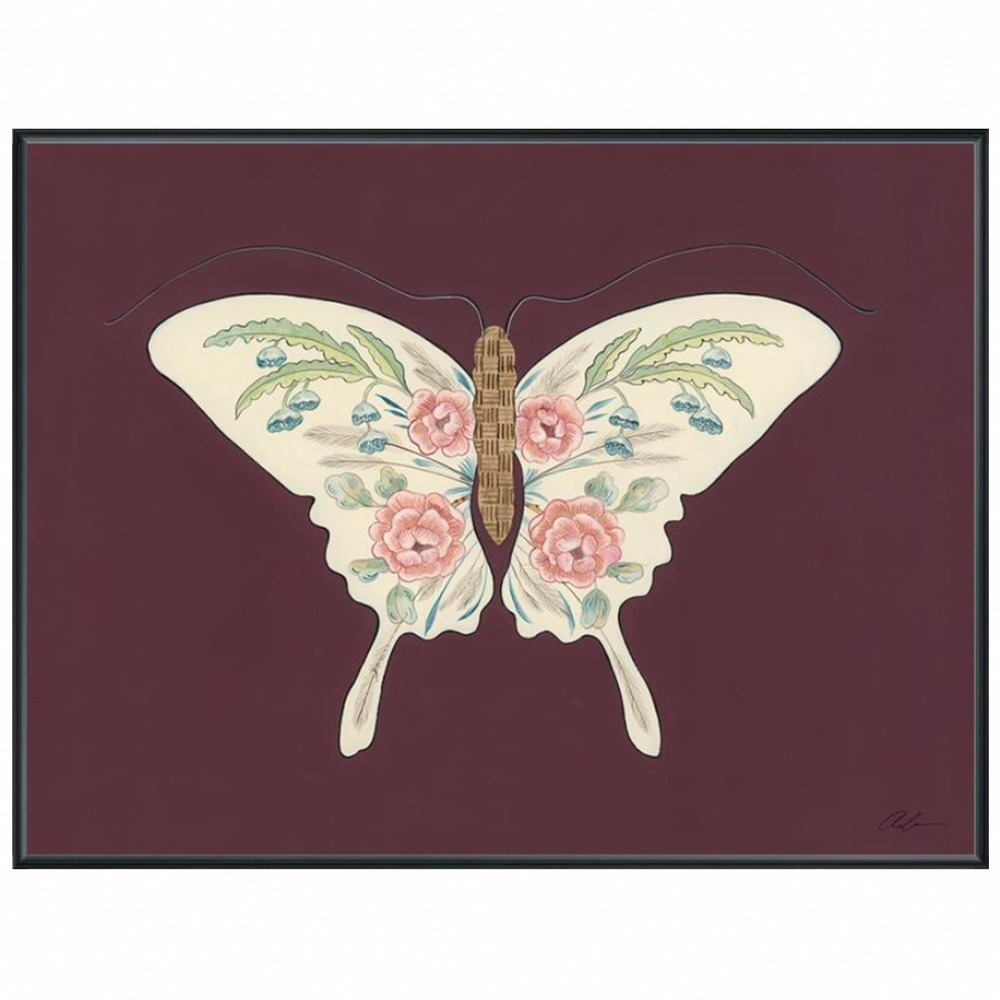 We love the fun colors of this Social Butterfly Art. We'd love to see this hung in your office, bedroom, bathroom, or other space! Pair with the The Last Butterfly or The Way of the Butterfly to complete the look!  Artist: Allison Cosmos