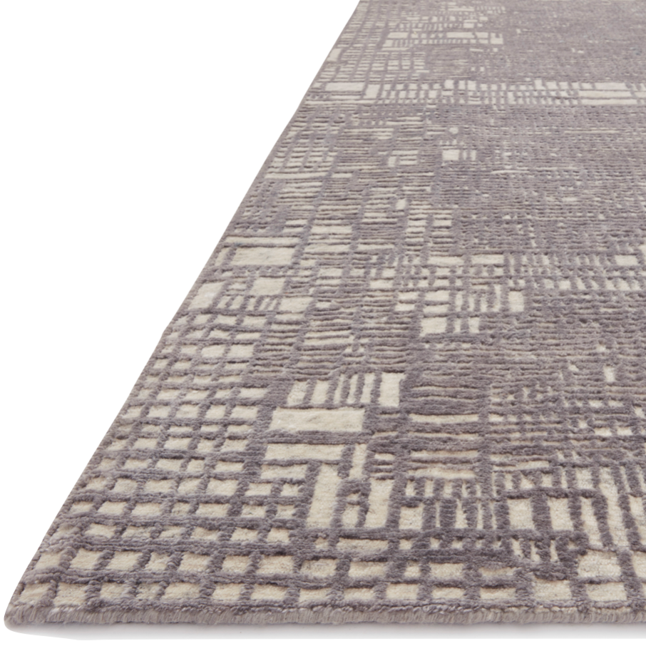 The Atlas Grey / Natural Area Rug by Loloi, or ATL-04, showcases striking contemporary patterns with a sophisticated color palette. Bold yet approachable, Atlas' muted linear designs create a sense of refined movement. Hand Knotted. Wool | Nylon