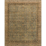 Bring a touch of antiqued beauty into your home with the Heirloom Aqua / Terracotta HQ-04 rug from Loloi. This wool rug tastefully honors the art of hand knotted rugs. This rug would be perfect for a living room, dining room, bedroom, hallway or kitchen runner with it's patterns and calming tones for your home.