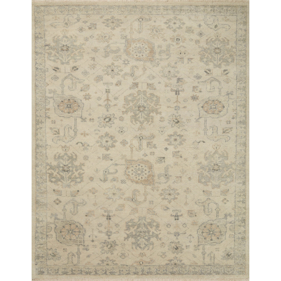 Helena Beige / Stone Hand-Knotted Rug