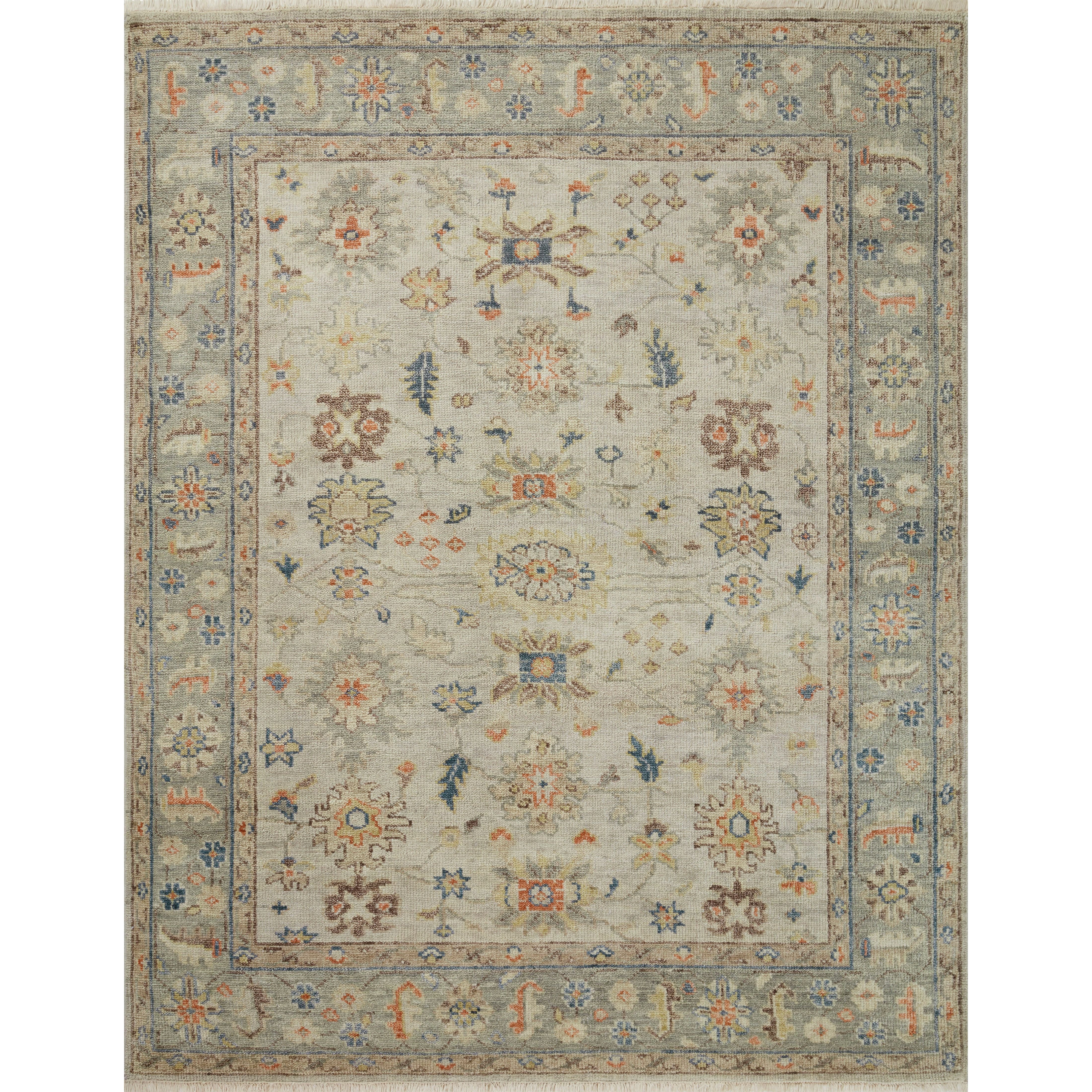 The Helena Stone / Multi HEL-09 area Rug from Loloi is hand-knotted of 100% wool, refined, yet versatile for any home. The Helena rug combines weathered tones and worldly patterns for a beautiful grounding element in any room.The Helena Stone / Multi HEL-09 area Rug from Loloi is hand-knotted of 100% wool, refined, yet versatile for any home. The Helena rug combines weathered tones and worldly patterns for a beautiful grounding element in any room.