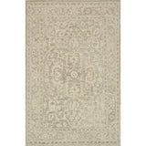 Finely hooked of 100% wool, the carefully crafted Loloi Lyle Stone Area Rug, or LK-02, is acclaimed for its soft texture and muted color range. Each piece showcases space-dyed wool, which lends a subtle gradation of hues throughout the traditional motifs. 