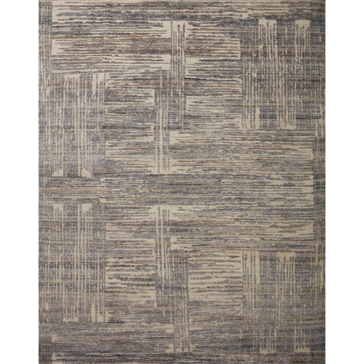 Giselle Beige / Slate Hand-Knotted Rug