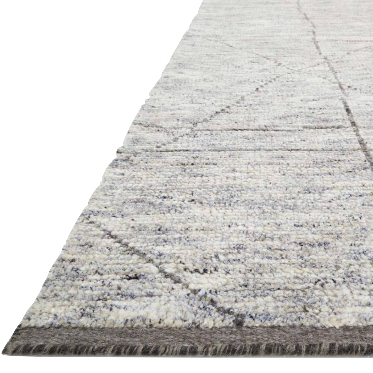 Drawing inspiration from tribal influences, the Odyssey Collection combines relaxed linear pattern with a sophisticated color palette. Each Odyssey rug, which is hand-knotted of wool and viscose from bamboo, is crafted entirely by hand by master artisans in India.  Hand Knotted 70% Viscose from Bamboo | 30% Wool OD-02 Slate/Grey