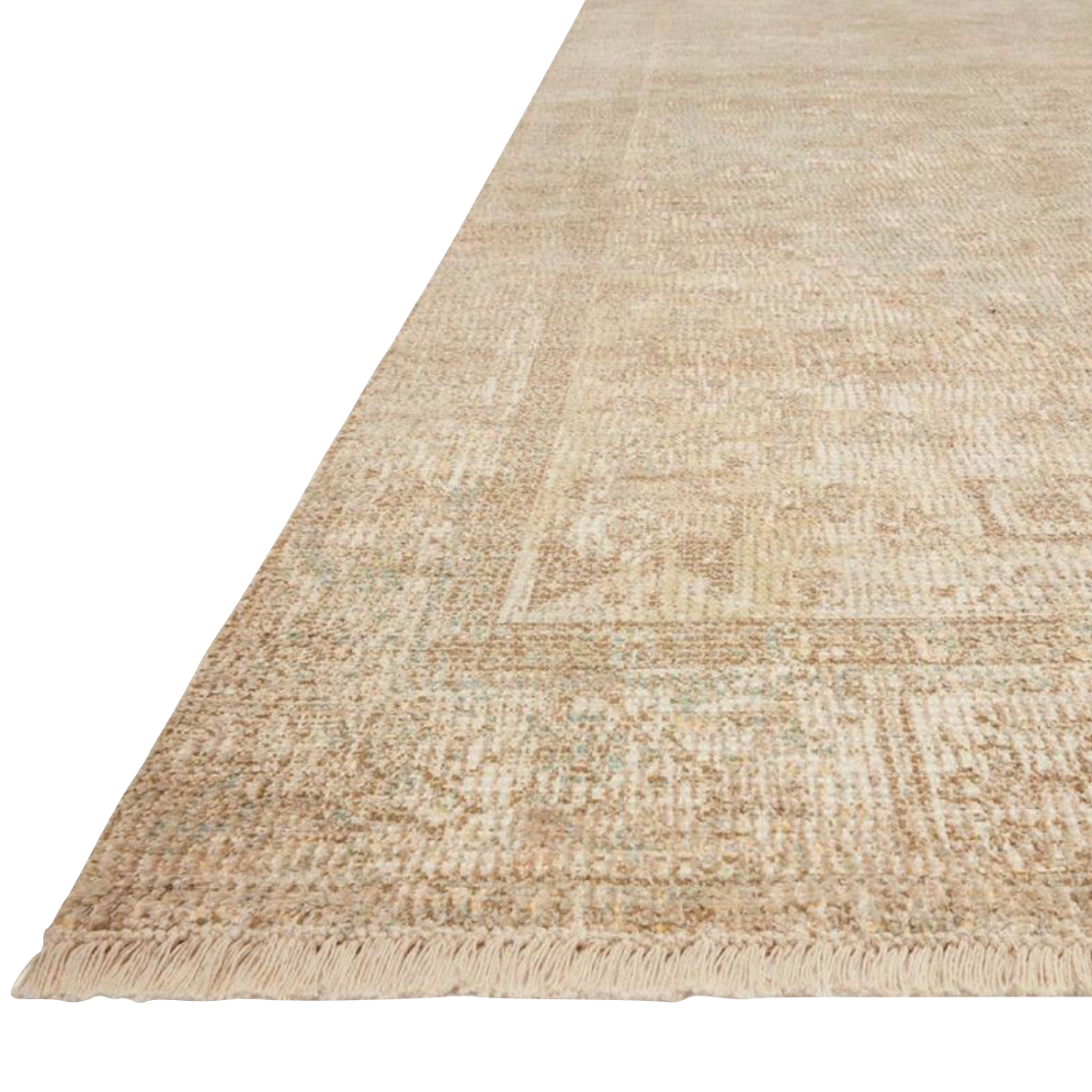 Hand-woven by skilled artisans, the Priya Ocean / Ivory Area Rug from Loloi offers beautiful tonal designs accentuated by a carefully curated color palette. Delicate yet strong, Priya is an instant classic made for today's home.  Hand Woven 51% Cotton | 28% Polyester | 12% Viscose | 9% Wool PRY-01 Ocean/Ivory Colors: Taupe, Ivory, Brown