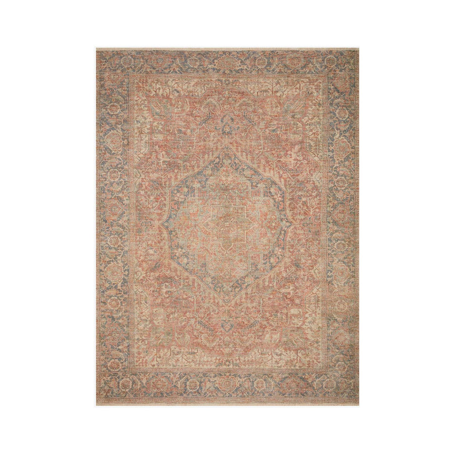 Priya Brick / Navy Rug