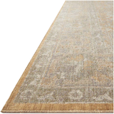 Featuring Rosemarie Chris Loves Julia x Loloi Gold / Sand ROE-01 Rug by Loloi at Amethyst Home. The Rosemarie Chris Loves Julia x Loloi Gold / Sand rug is highly durable, bold, never sheds, and soft underfoot for a cozy addition for your home. Inspired by classic vintage and antique rugs, this is a vibrant, yet classic product of collaboration between Chr.  Amethyst Home provides interior design, new home construction design consulting, vintage area rugs, and lighting in the Alpharetta metro area.