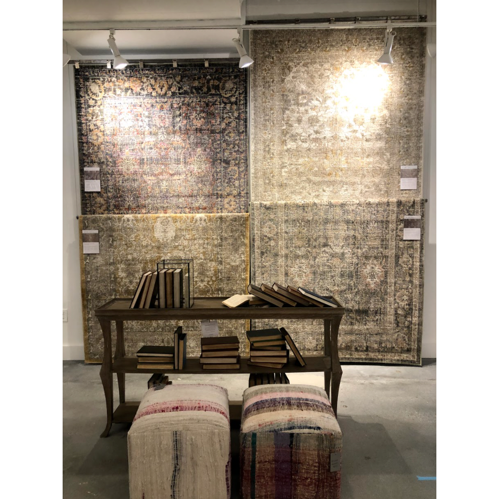 Featuring Rosemarie Chris Loves Julia x Loloi Gold / Sand ROE-01 Rug by Loloi at Amethyst Home. The Rosemarie Chris Loves Julia x Loloi Gold / Sand rug is highly durable, bold, never sheds, and soft underfoot for a cozy addition for your home. Inspired by classic vintage and antique rugs, this is a vibrant, yet classic product of collaboration between Chris Lo.  Amethyst Home provides interior design, new home construction design consulting, vintage area rugs, and lighting in the Omaha metro area.