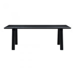 Our favorite Malibu Dining Table now comes in a black and are we are here for it! Rounded edges on the legs and tabletop create a simply contemporary natural flow. With seating space for 10, the Malibu Dining Table - Black Ash can host those larger dinner parties with ease.  Dimensions: 88"W x 38"D x 30"H 