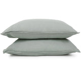 Parker Linen Duvet Cover Set - Sage