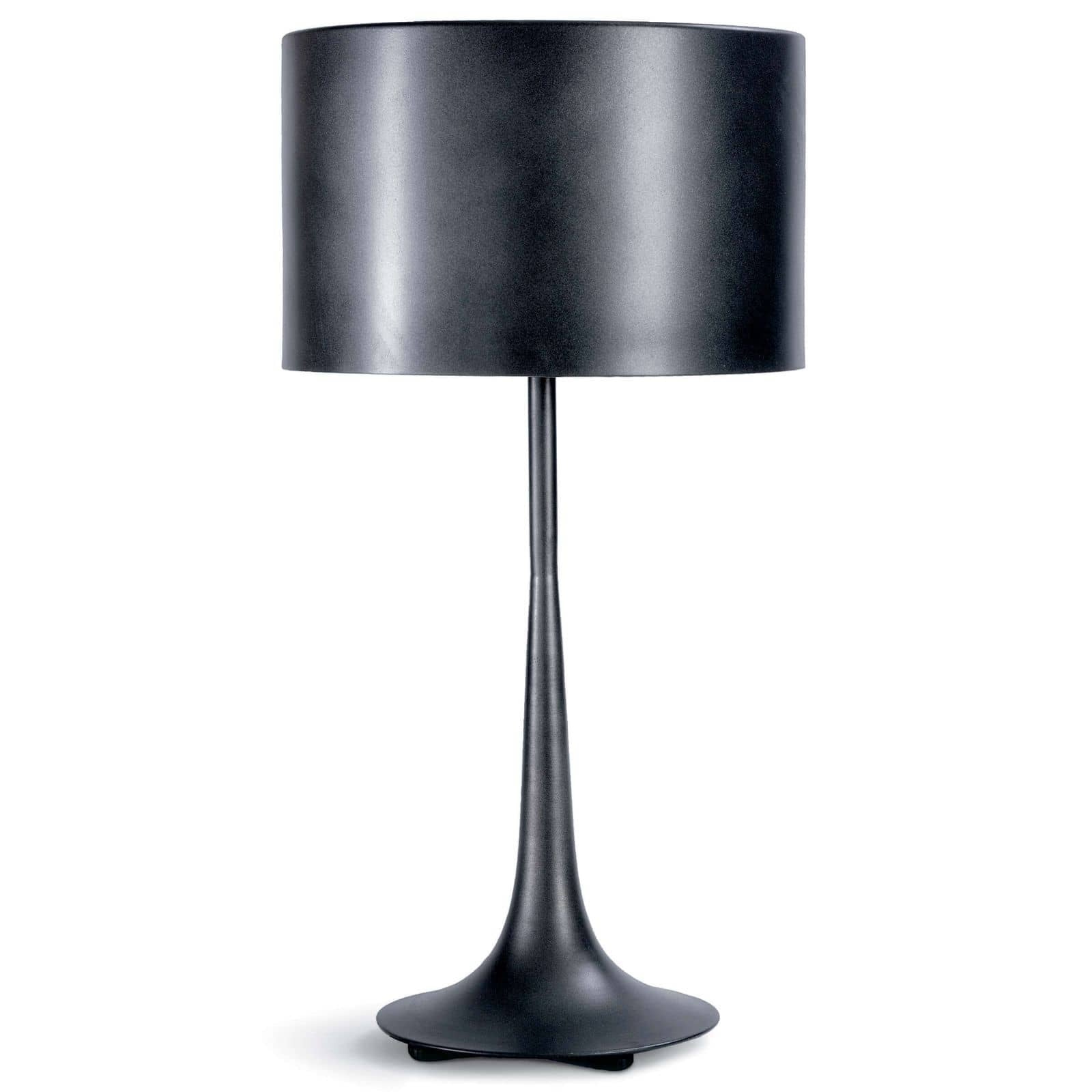 Blending grace and power, the Trilogy Table Lamp uses a tapered base with coordinating shade to provide a versatile solution for your living room, bedroom or entryway. Perfect for those who love minimalist decor or an urban feel to their interiors.   Overall Dimensions: 15.25"w x 15.25"d x 30.5"h