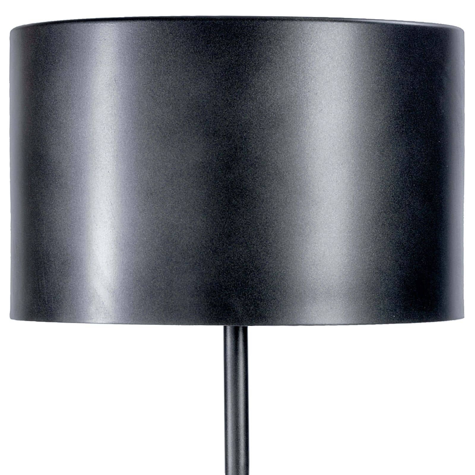 Blending grace and power, the Trilogy Table Lamp uses a tapered base with coordinating shade to provide a versatile solution for your living room, bedroom or entryway. Perfect for those who love minimalist decor or an urban feel to their interiors.   Overall Dimensions: 15.25"w x 15.25"d x 30.5"h