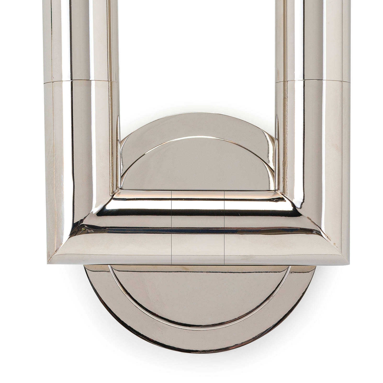This Wolfe Sconce has clean lines and a simple form. We love that the shape can adjust to match the space --  a beautiful sconce to line down the hallway, place next to your bedroom, or another space!    Overall Dimensions: 6"w x 3"d x 13"h