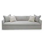 The Thibaut Condo Sofa by Verellen is truly something you could lounge on all day. The 8-way hand-tied seat construction with a spring down or tight seat cushion make this comfortable on any spot on the sofa.  The Thibaut collection is available longer (such as a sectional) and shorter (such as a loveseat) for a perfect fit in any spot in the home. We can custom tailor your sofa with an array of fabrics, wood finish, and more to fit your style!