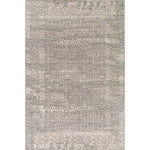 The Tunus Silver Rug features a globally inspired design made from wool. The hand-knotted rug adds wabi sabi charm to any room. Amethyst Home provides interior design, new home construction design consulting, vintage area rugs, and lighting in the Kansas City metro area.