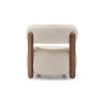 This Verellen Gaston Chair is a jolly friend that always picks your side! An easy add on chair in any room. Gaston comes standard with:  • foam and fiber  construction • tight seat & tight back • exposed wood legs