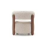 This Verellen Gaston Chair is a jolly friend that always picks your side! An easy add on chair in any room. Gaston comes standard with:  • foam and fiber  construction • tight seat & tight back • exposed wood legs