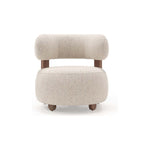 This Verellen Gaston Chair is a jolly friend that always picks your side! An easy add on chair in any room. Gaston comes standard with:  • foam and fiber  construction • tight seat & tight back • exposed wood legs