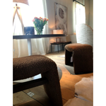 Pull up Verellen's Oakley Dining Stool for the impromptu guest. This comfy stool comes standard with:  foam and fiber seat construction tight seat sits on glides exposed wood stretcher specify finish