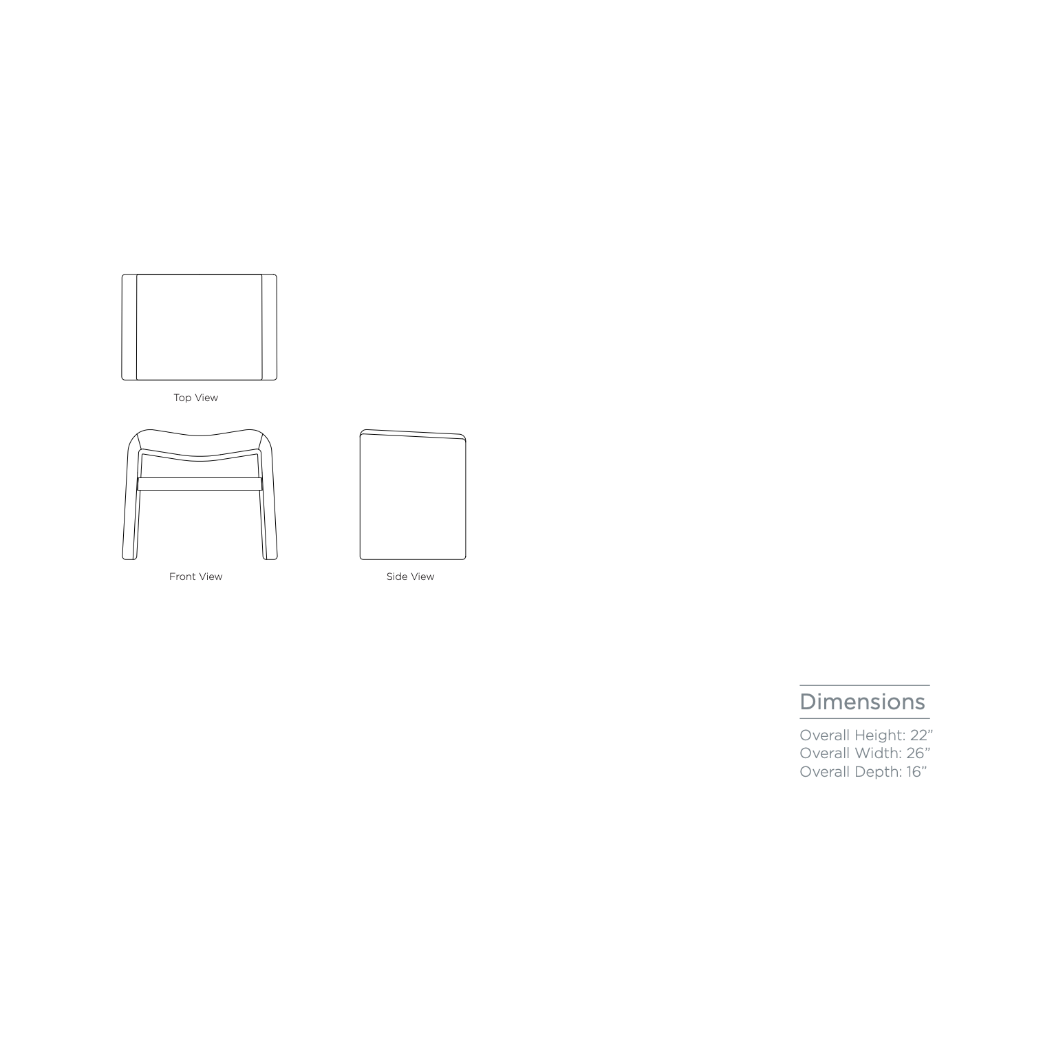 Pull up Verellen's Oakley Dining Stool for the impromptu guest. This comfy stool comes standard with:  foam and fiber seat construction tight seat sits on glides exposed wood stretcher specify finish