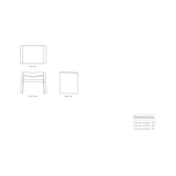 Pull up Verellen's Oakley Dining Stool for the impromptu guest. This comfy stool comes standard with:  foam and fiber seat construction tight seat sits on glides exposed wood stretcher specify finish