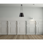 Featuring Lily Hanging Shade by Visual Comfort at Amethyst Home. We love the clean look of this Lily Hanging Shade. A beautiful piece to hang over your kitchen island, sink, or other space! 
Overall Dimensions: 15" L x 15" W x 46" H.  Amethyst Home provides interior design, new home construction design consulting, vintage area rugs, and lighting in the Des Moines metro area.