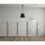 Featuring Lily Hanging Shade by Visual Comfort at Amethyst Home. We love the clean look of this Lily Hanging Shade. A beautiful piece to hang over your kitchen island, sink, or other space! 
Overall Dimensions: 15" L x 15" W x 46" H.  Amethyst Home provides interior design, new home construction design consulting, vintage area rugs, and lighting in the Des Moines metro area.