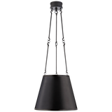 Featuring Lily Hanging Shade by Visual Comfort at Amethyst Home. We love the clean look of this Lily Hanging Shade. A beautiful piece to hang over your kitchen island, sink, or other space! 
Overall Dimensions: 15" L x 15" W x 46" H.  Amethyst Home provides interior design, new home construction design consulting, vintage area rugs, and lighting in the Omaha metro area.