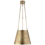 Featuring Lily Hanging Shade by Visual Comfort at Amethyst Home. We love the clean look of this Lily Hanging Shade. A beautiful piece to hang over your kitchen island, sink, or other space! 
Overall Dimensions: 15" L x 15" W x 46" H.  Amethyst Home provides interior design, new home construction design consulting, vintage area rugs, and lighting in the Salt Lake City metro area.