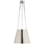 Featuring Lily Hanging Shade by Visual Comfort at Amethyst Home. We love the clean look of this Lily Hanging Shade. A beautiful piece to hang over your kitchen island, sink, or other space! 
Overall Dimensions: 15" L x 15" W x 46" H.  Amethyst Home provides interior design, new home construction design consulting, vintage area rugs, and lighting in the Portland metro area.