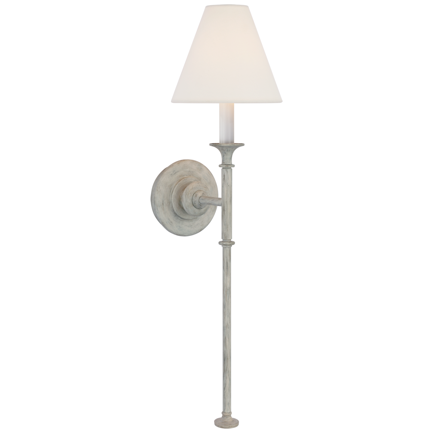 Featuring Piaf Large Tail Sconce by Visual Comfort at Amethyst Home. This long, knobby Piaf Large Tail Sconce is the perfect detail to add to any living room, bedroom, or other space needing an extra source of light!
Overall Dimensions: 7.5" L x 7.5" W x 19.25" HWeight: 4 lbs.  Amethyst Home provides interior design, new home construction design consulting, vintage area rugs, and lighting in the Seattle metro area.