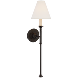 Featuring Piaf Large Tail Sconce by Visual Comfort at Amethyst Home. This long, knobby Piaf Large Tail Sconce is the perfect detail to add to any living room, bedroom, or other space needing an extra source of light!
Overall Dimensions: 7.5" L x 7.5" W x 19.25" HWeight: 4 lbs.  Amethyst Home provides interior design, new home construction design consulting, vintage area rugs, and lighting in the Boston metro area.