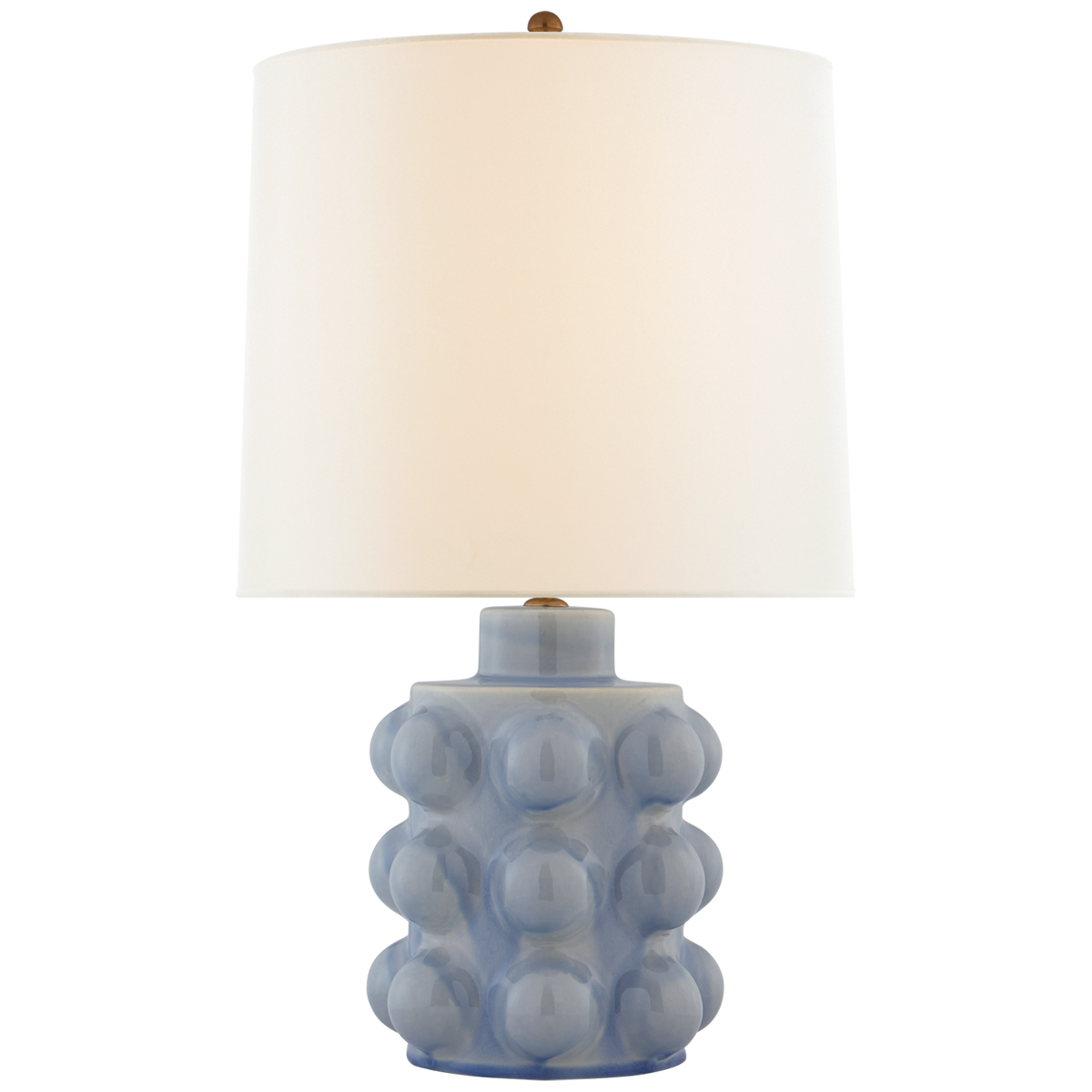 vitraデザインミュージアム クッションライトブルー3個セット Visual Comfort Vedra Medium Table Lamp - Amethyst Home